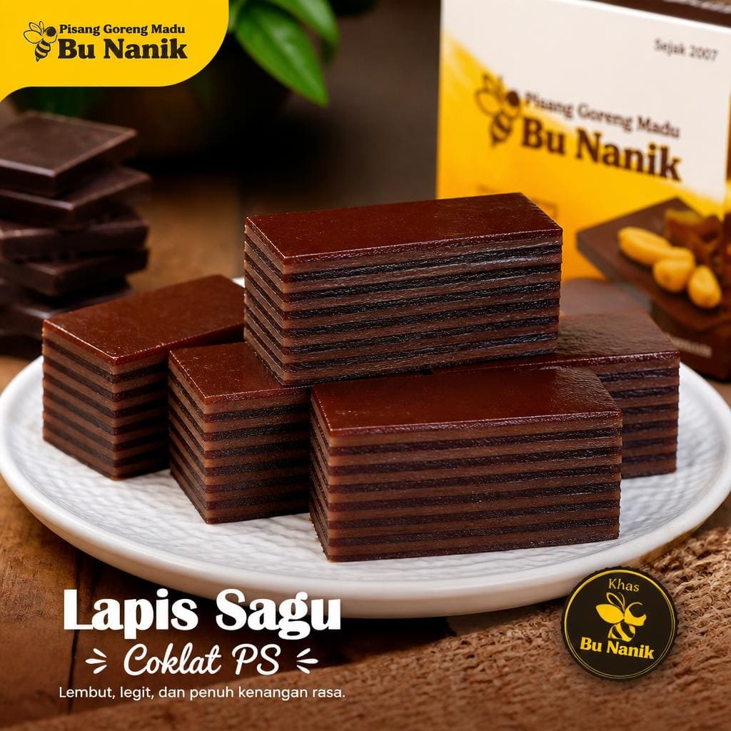 Lapis Sagu Coklat PS Bu Nanik